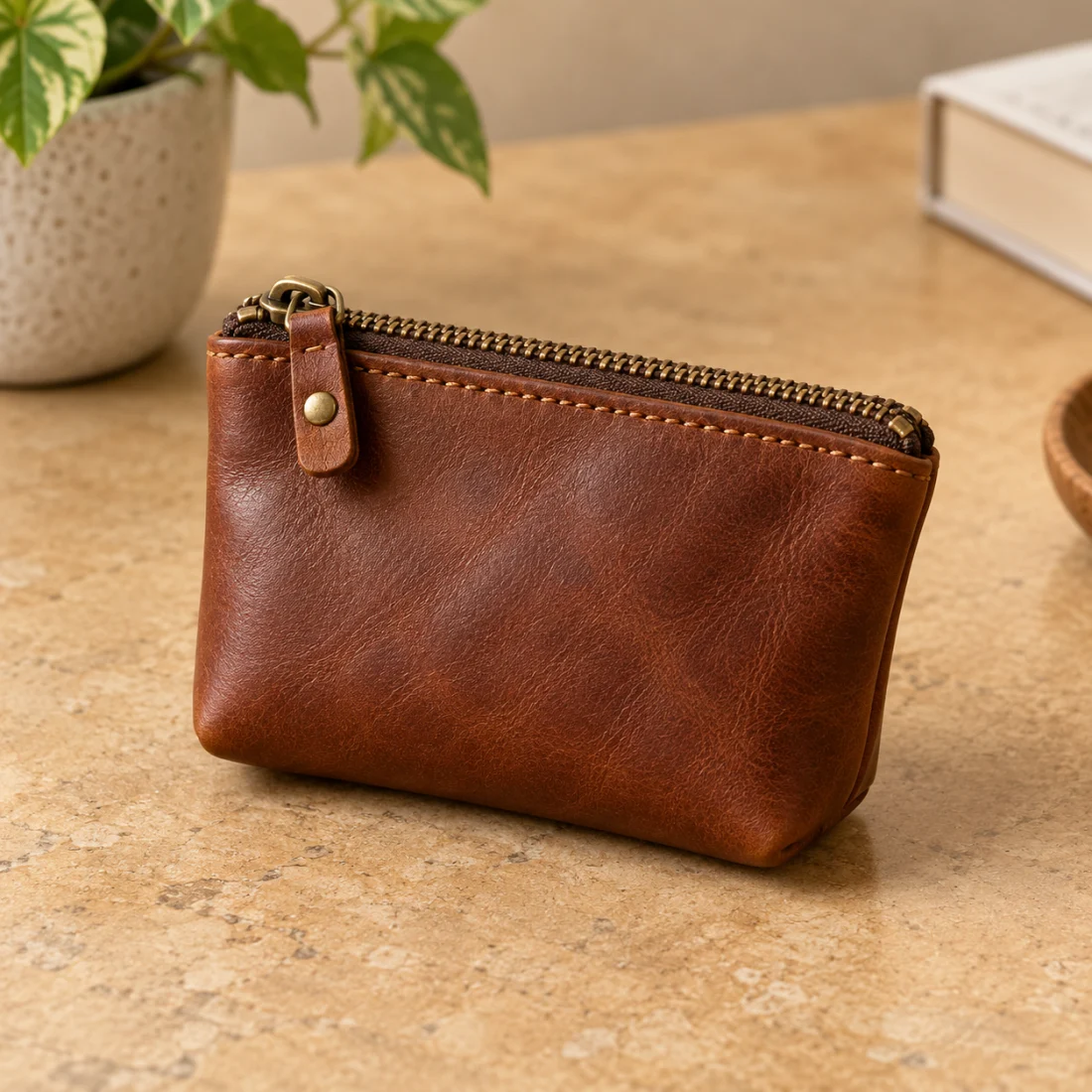 Coin pouch — illustrative product photograph